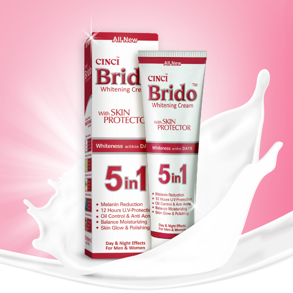 Brido 5in1 Whitening Cream poster