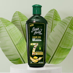 Seven Herbal Hair Oil Poster