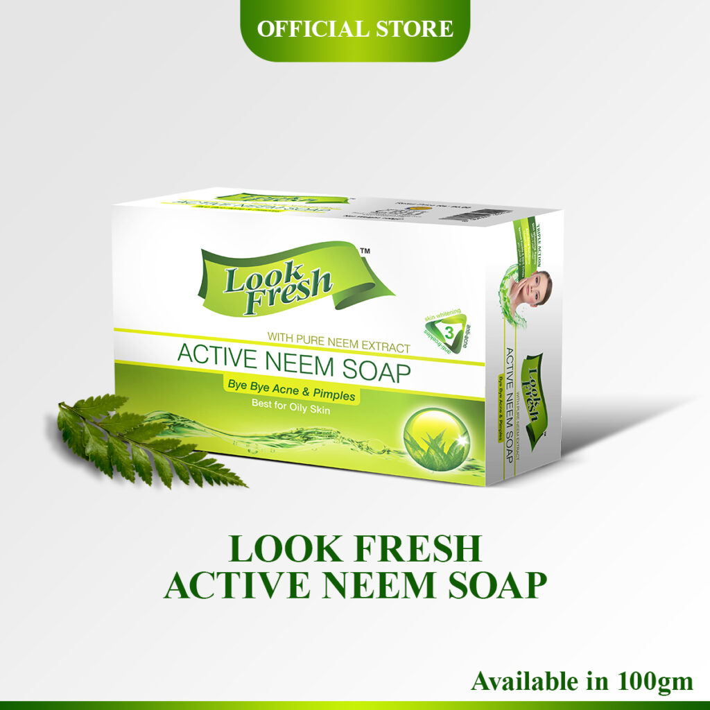 Look Fresh Active Neem Soap Best Neem Soap in Pakistan